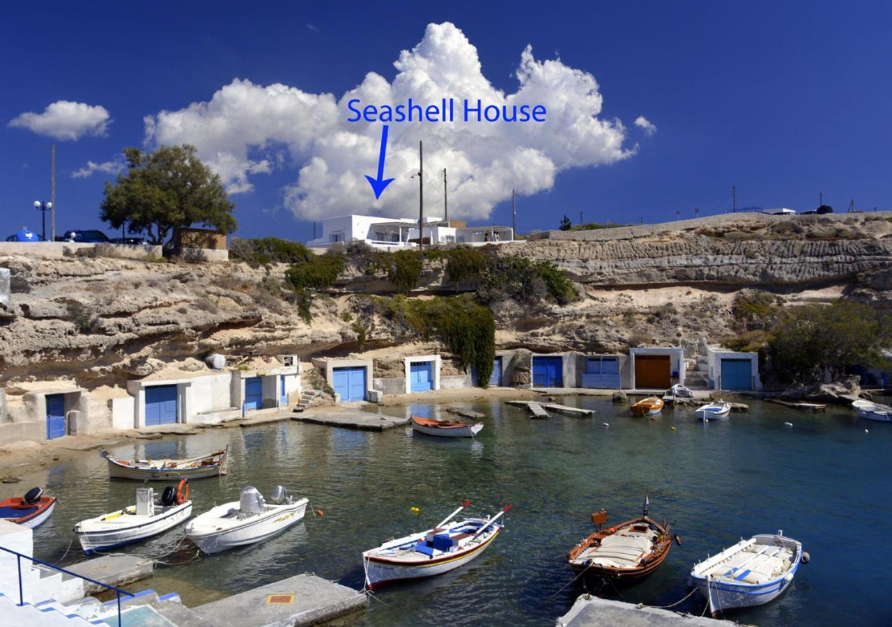 Seashell Mandrakia Sea View Βίλα Εξωτερικό φωτογραφία